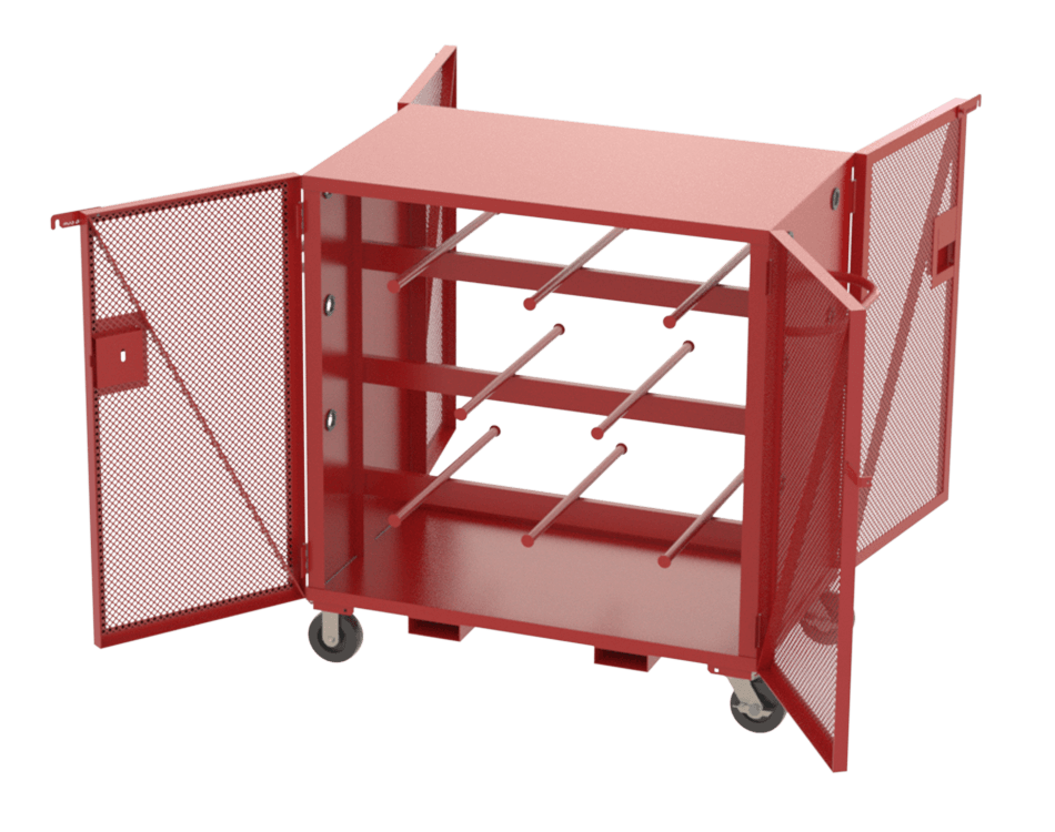 ESA material handling Products: Branch Wire Cart
