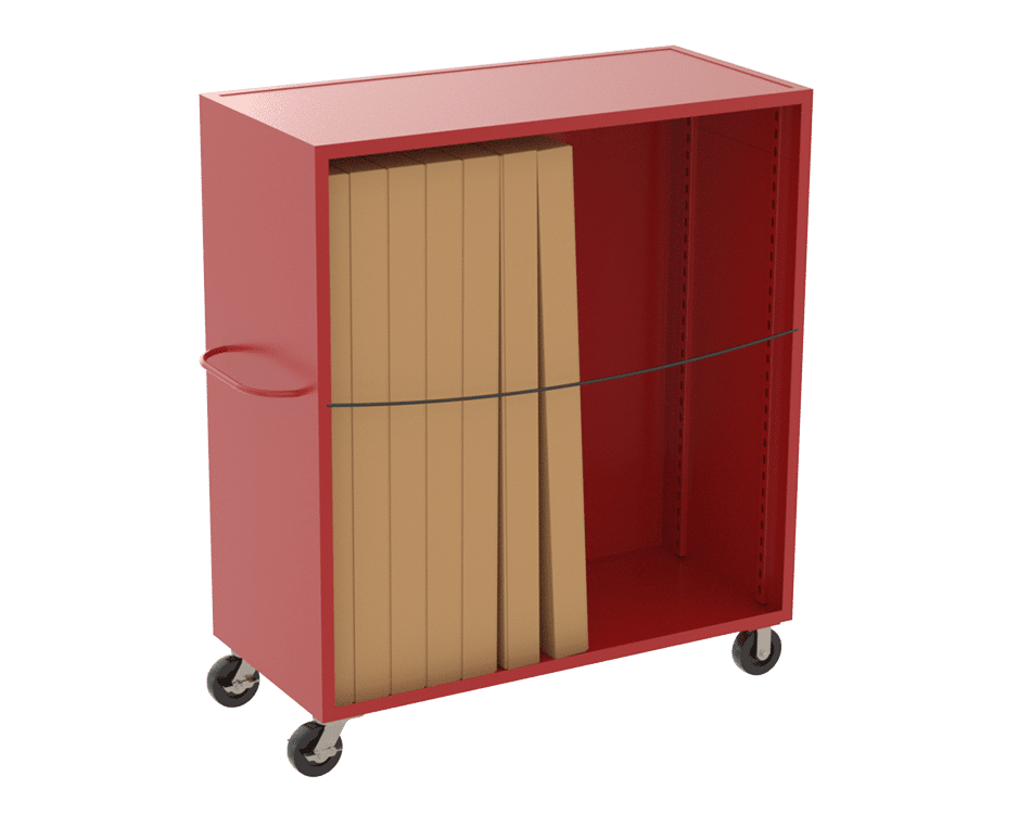 ESA material handling Products: Side by Side Cart